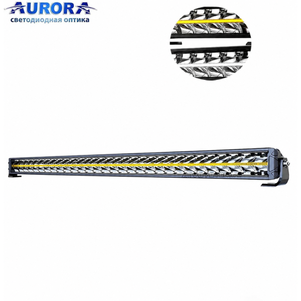  Двухрядная панель Aurora АLO-Р-D10-40-R14Y-AW прямоугольная