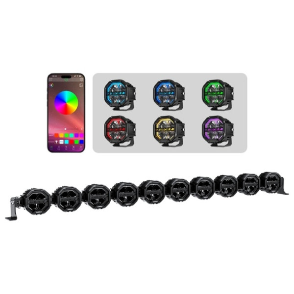 AURORA светодиодная балка ALO-W-4-R12T3-Q-APP-D10 400 Вт прямоугольная