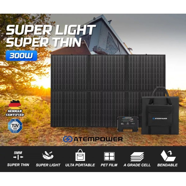 Портативная солнечная панель ATEMPOWER 300Вт
