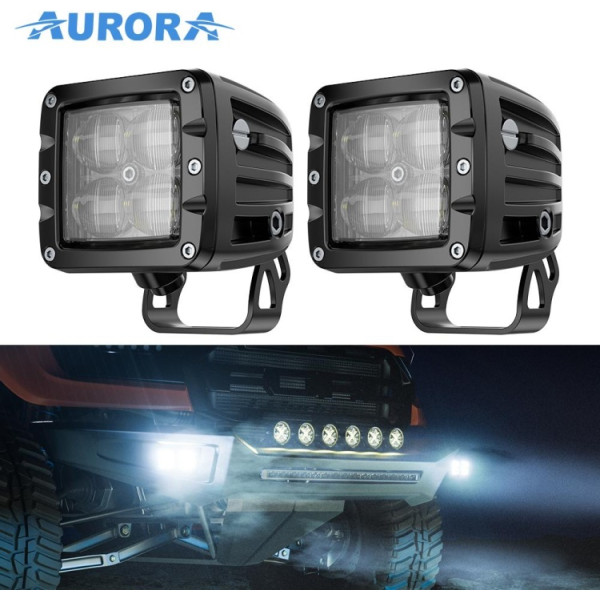 AURORA светодиодная фара ALO-2-L22T3 40 Вт квадратная