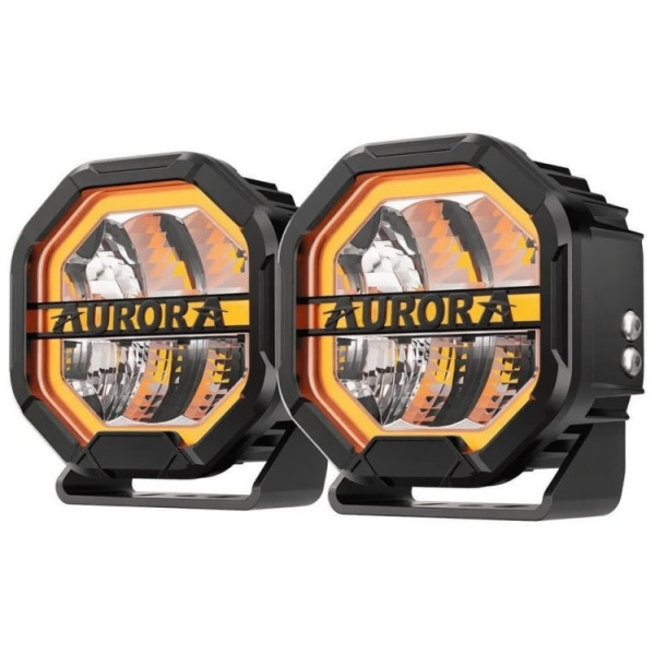 AURORA светодиодная фара ALO-W-6-R19Y-AW 180 Вт круглая