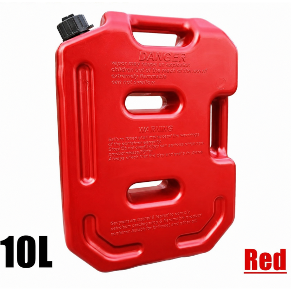 Канистра горизонтальная GUDES LD-YG-J10red красная 10 л