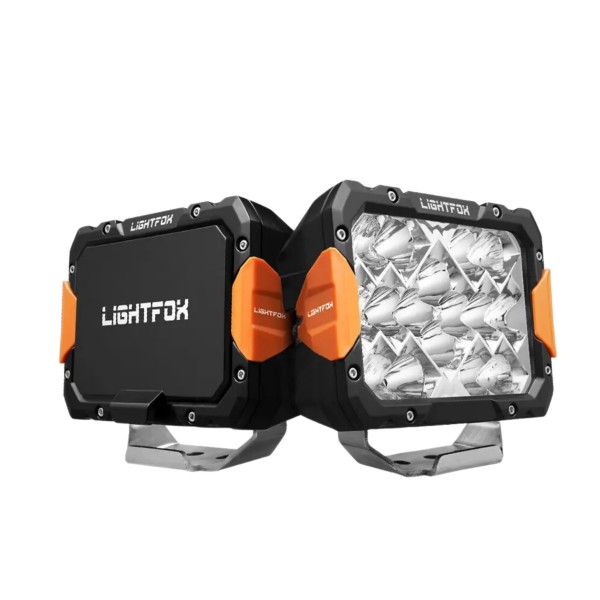 LightFox светодиодная фара LF-DL-9LAS*2 круглая