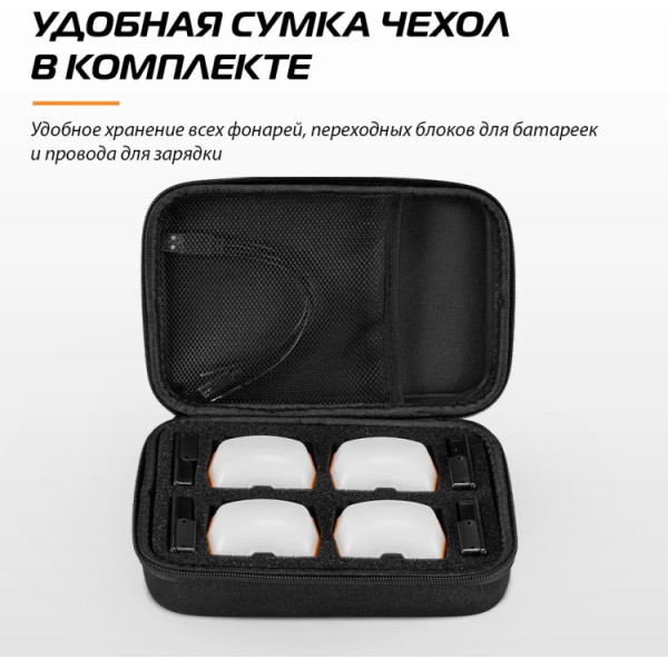 Фонарь GUDES GD-OL4-AW кемпинговый оранжевый