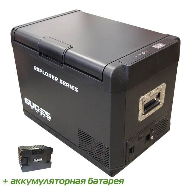 Компрессорный автохолодильник GUDES с батареей