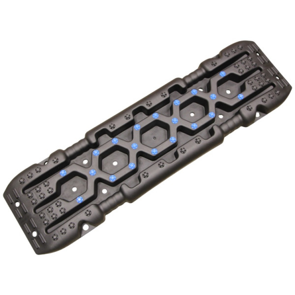 Сэнд-траки GUDES (пара), чёрные, с синими шипами