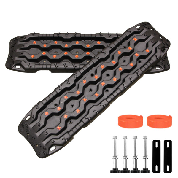 Усиленные сэнд траки GUDES (пара) черные, + крепления и стропы