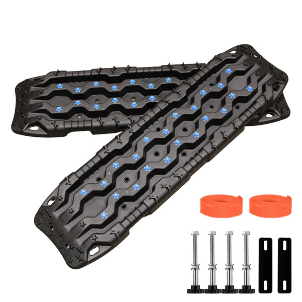 Усиленные сэнд траки GUDES (пара) черные, + крепления и стропы